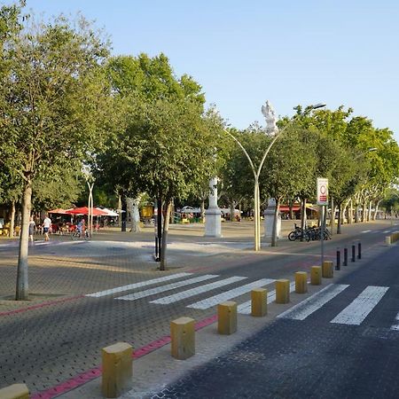Atico Con Terraza En Alameda De Hercules Sevilla Eksteriør billede